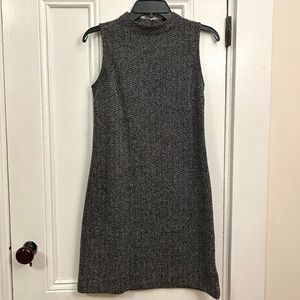 Tahari Mock Neck Knit Dress